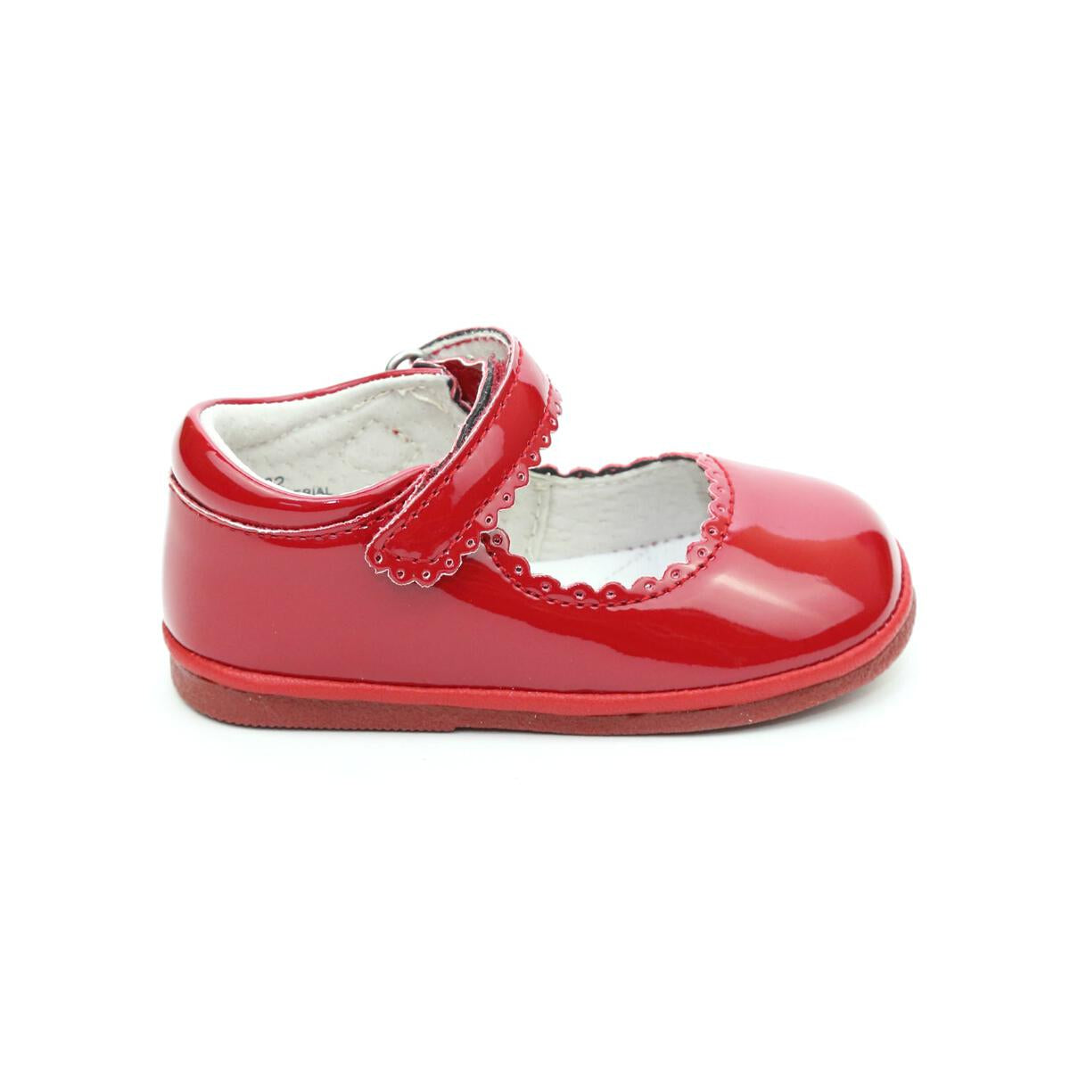 Red Patent Cara MJ Shoes