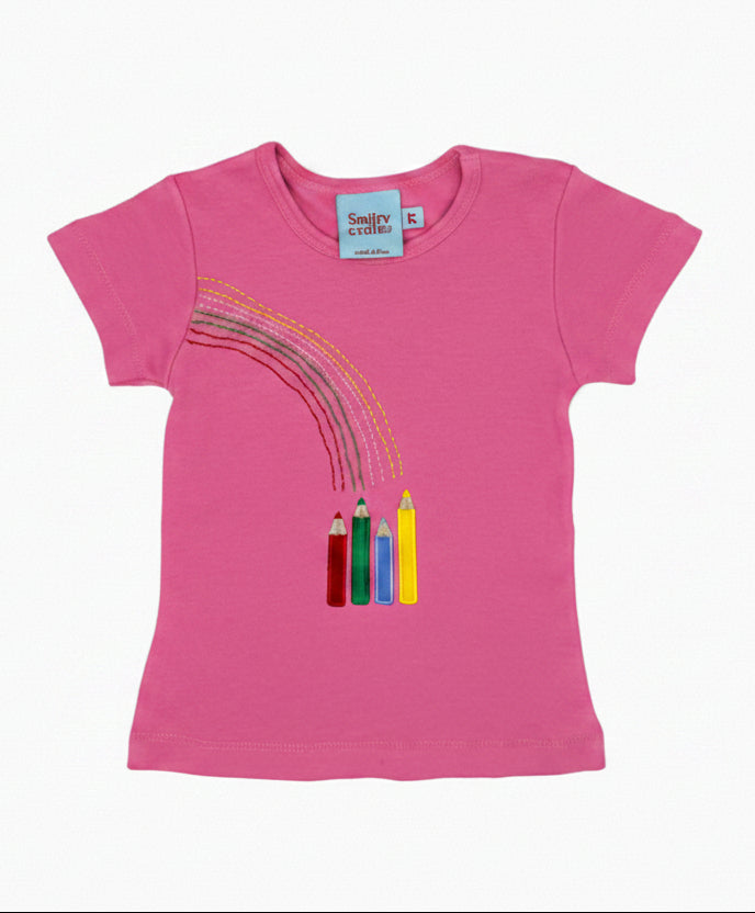 Crayon Rainbow Shirt