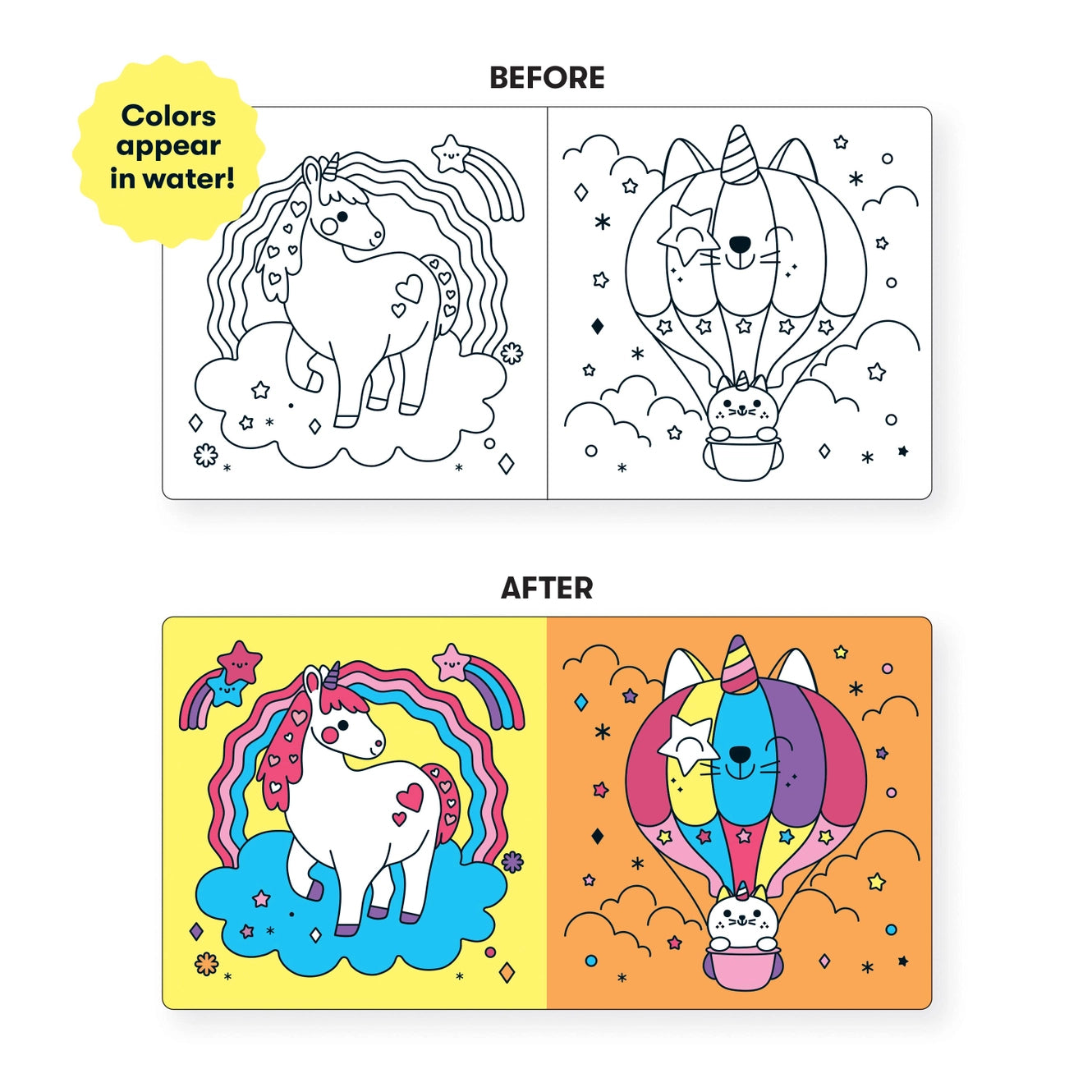 Unicorn Dreams Magic Bath Book