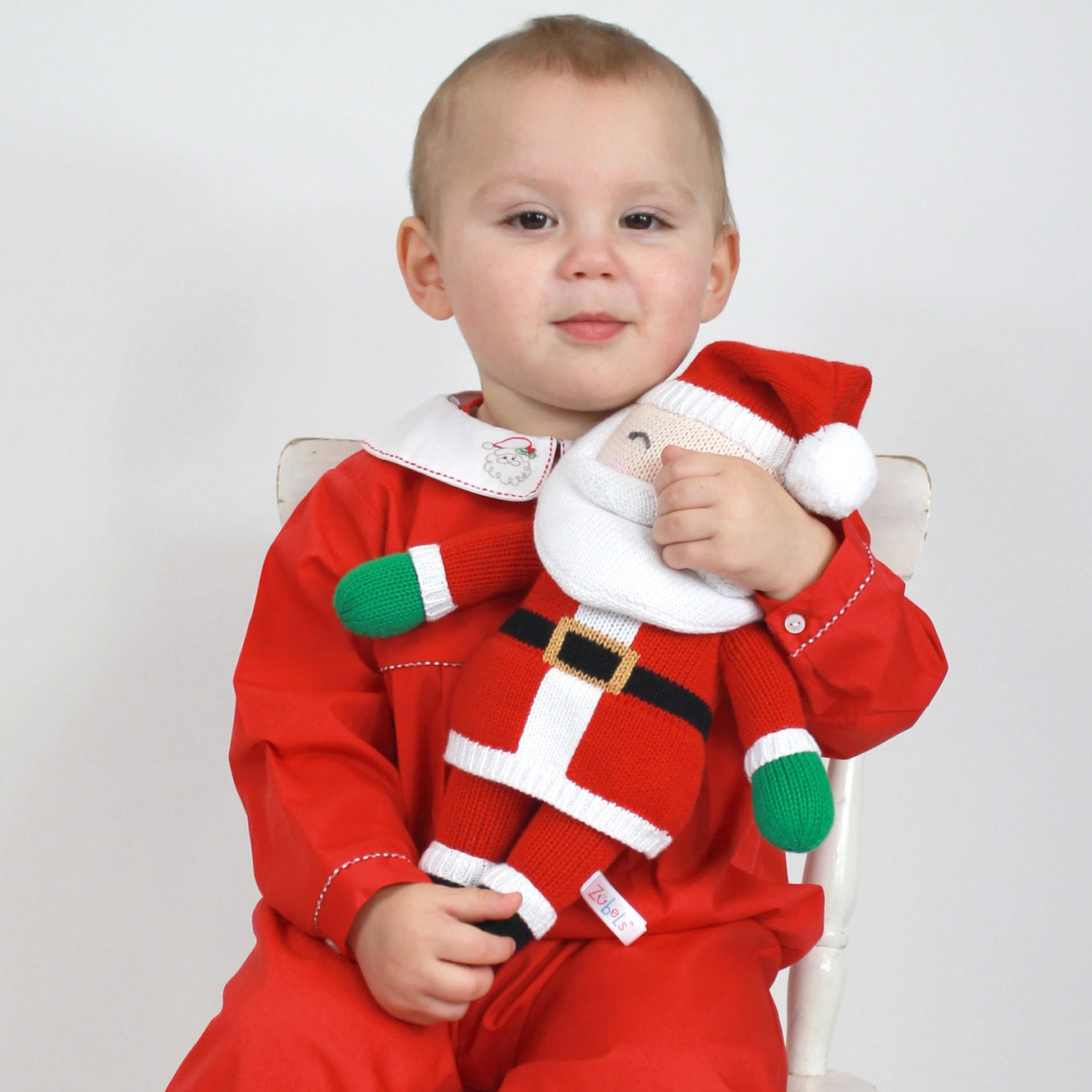 Knit Jolly Santa 12"