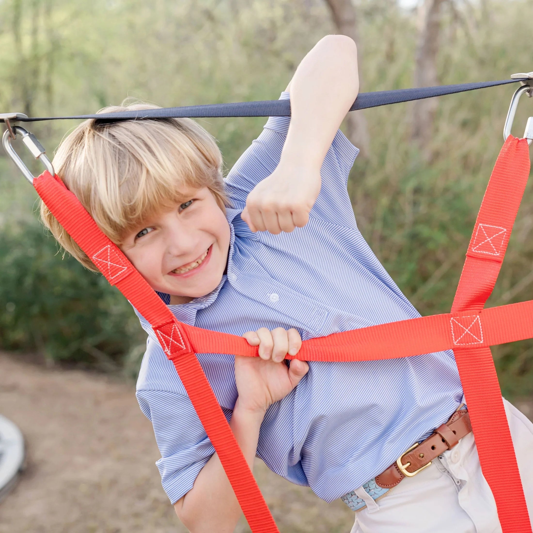 Blue Stripe Will Polo