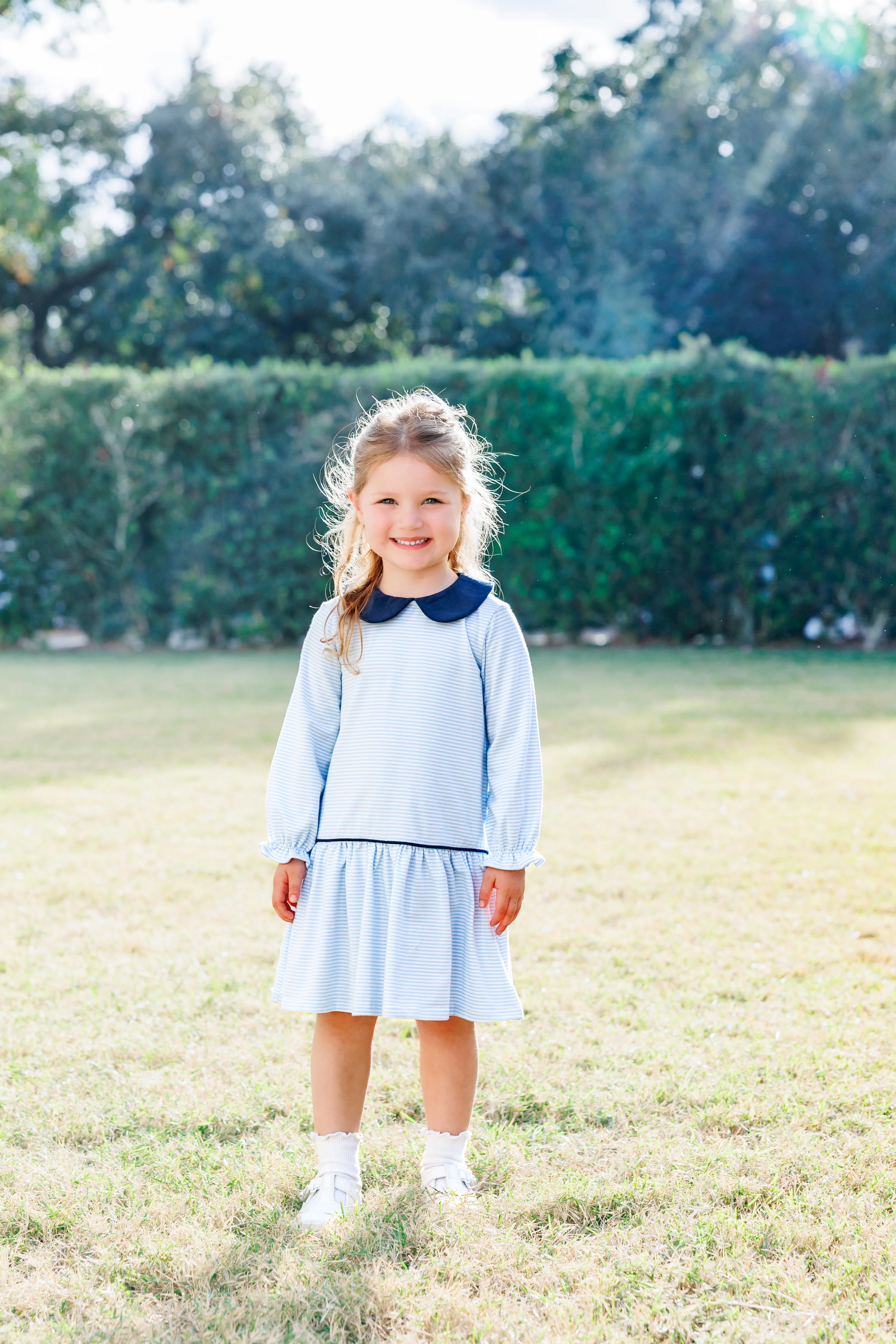 Blue & Navy Katherine Dress