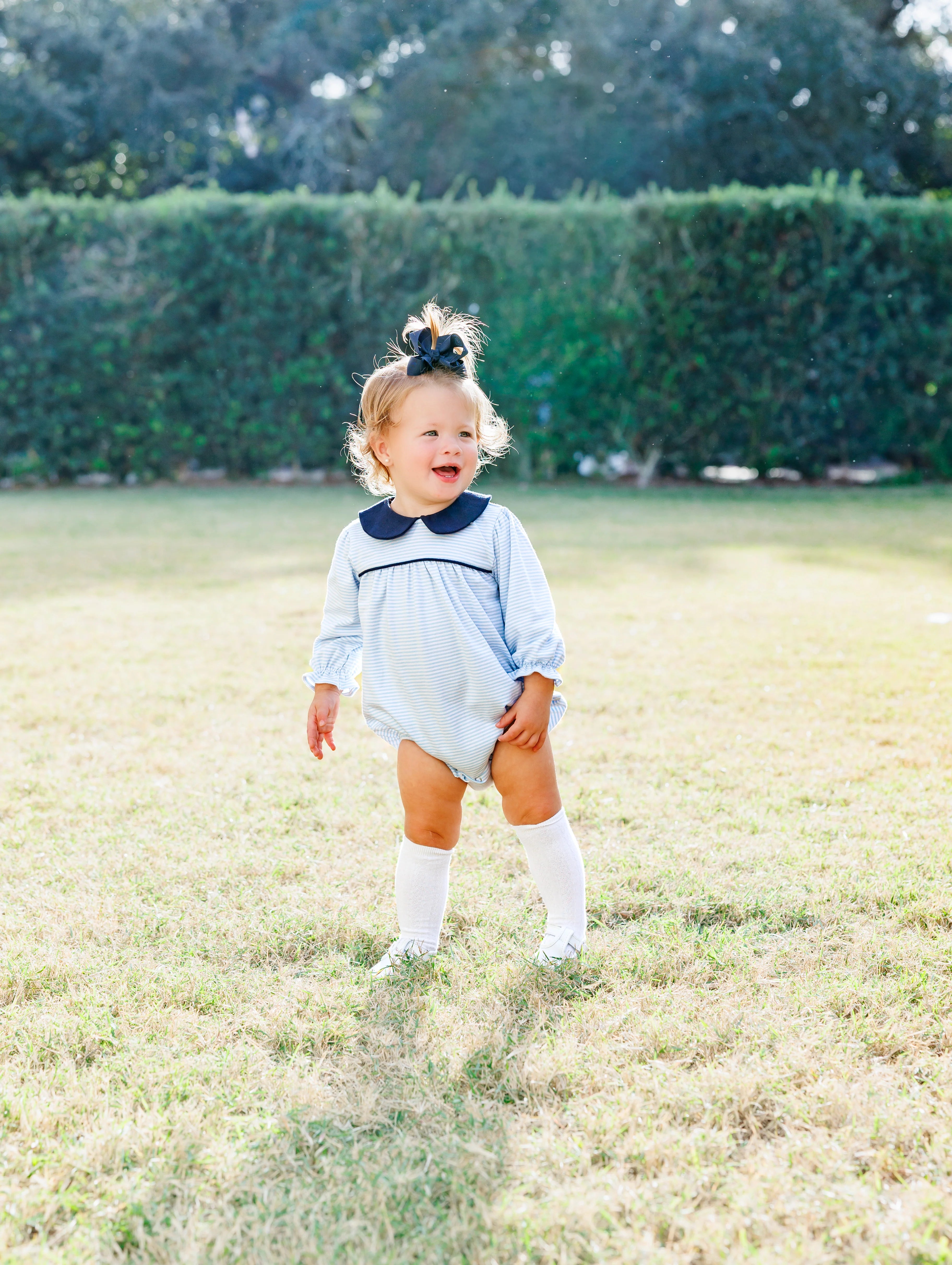 Blue & Navy Katherine Bubble