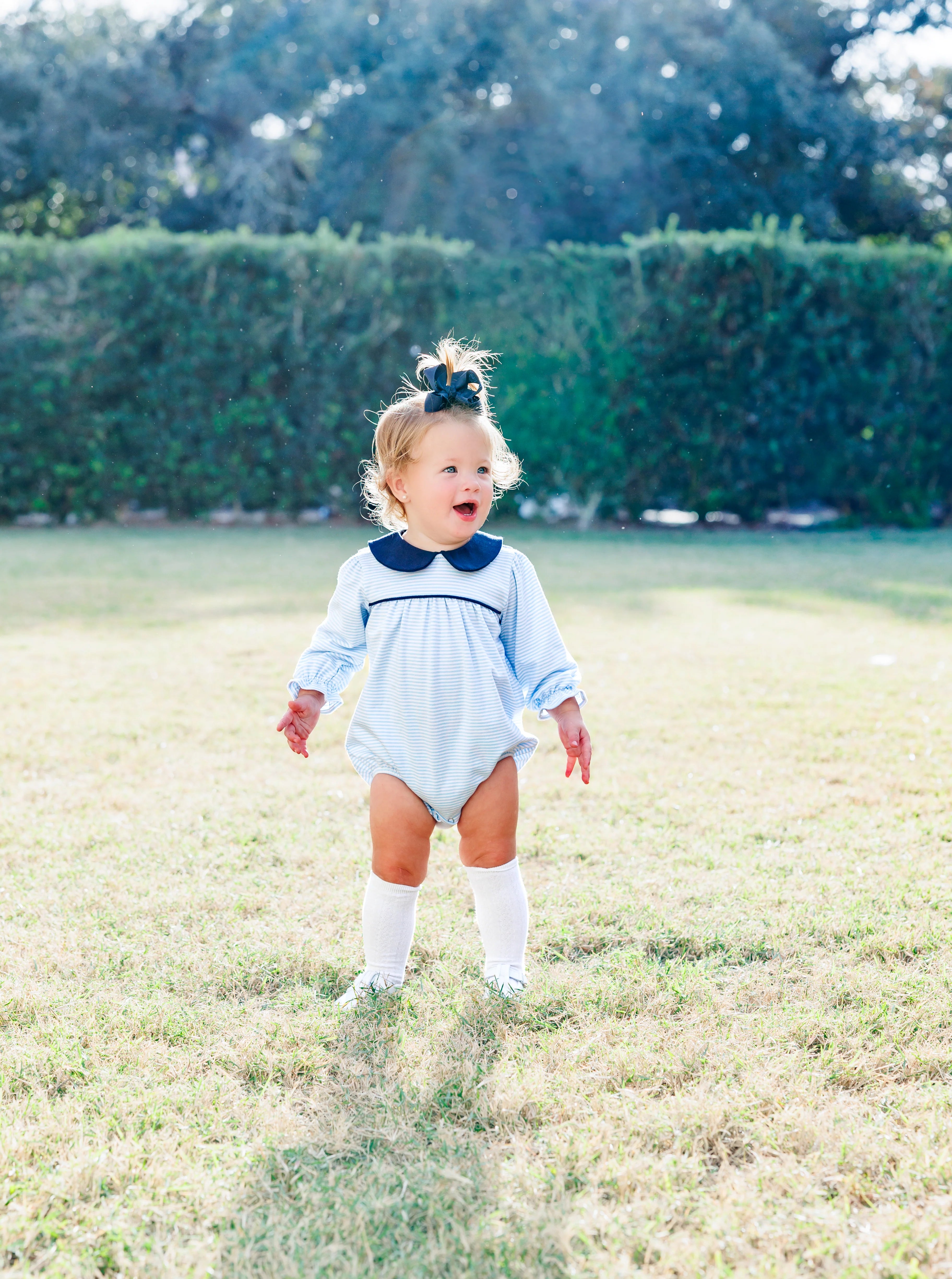 Blue & Navy Katherine Bubble