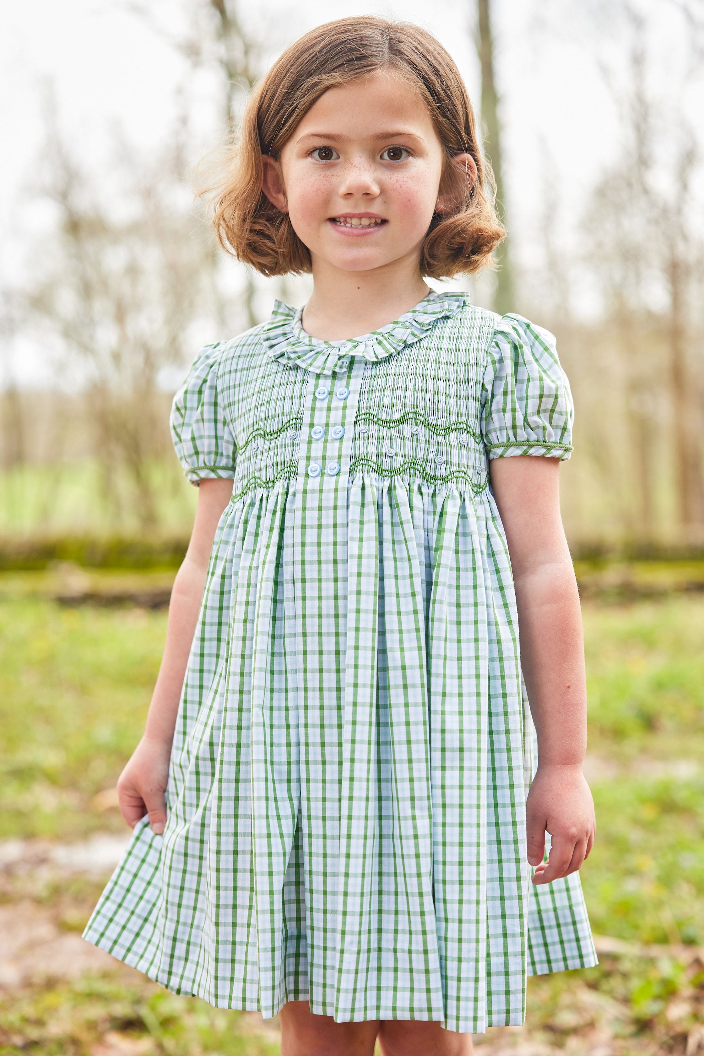 Leland Plaid Bridget Dress