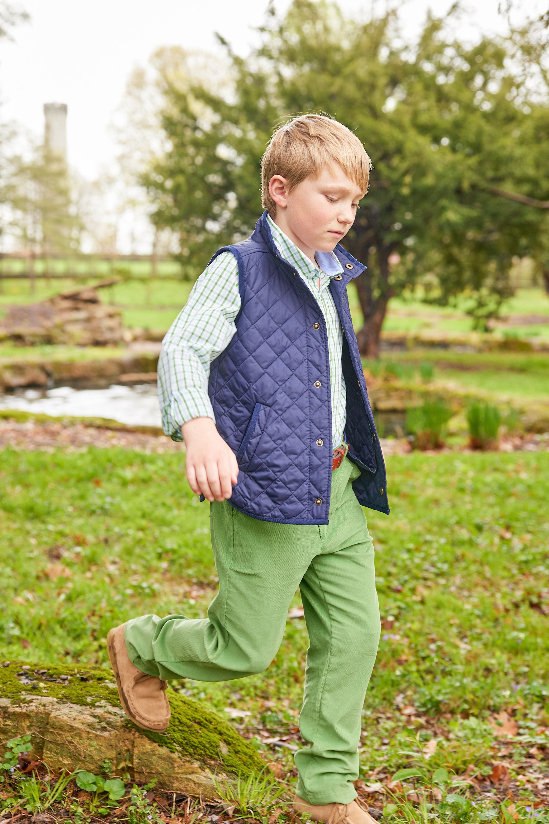 Leland Plaid Buttondown