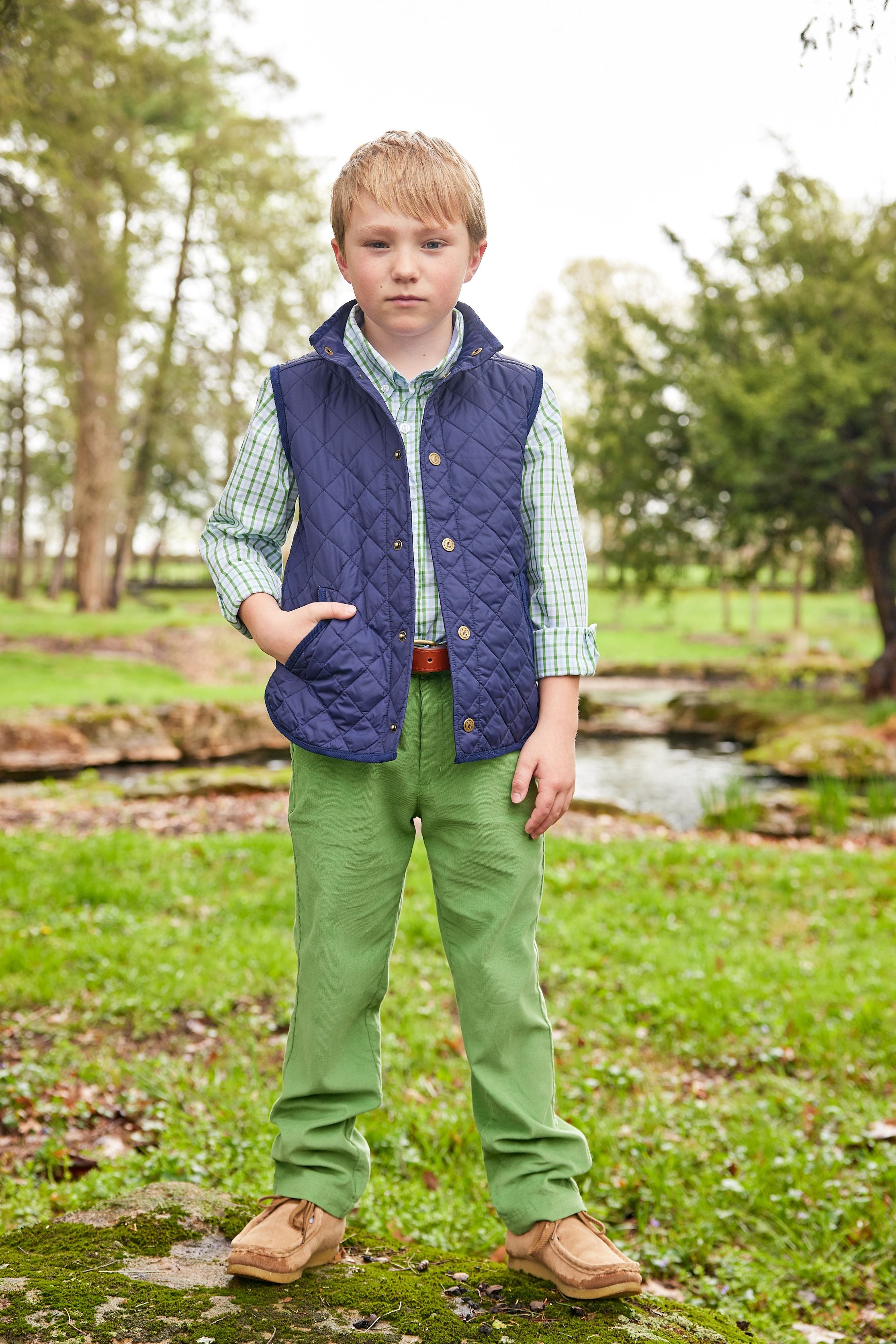 Leland Plaid Buttondown