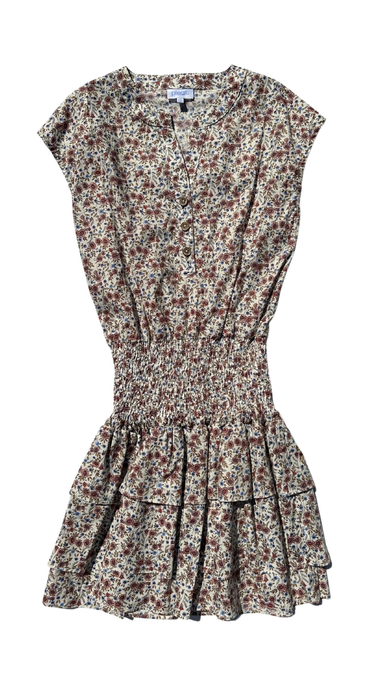 Autumn Floral Drew Dress