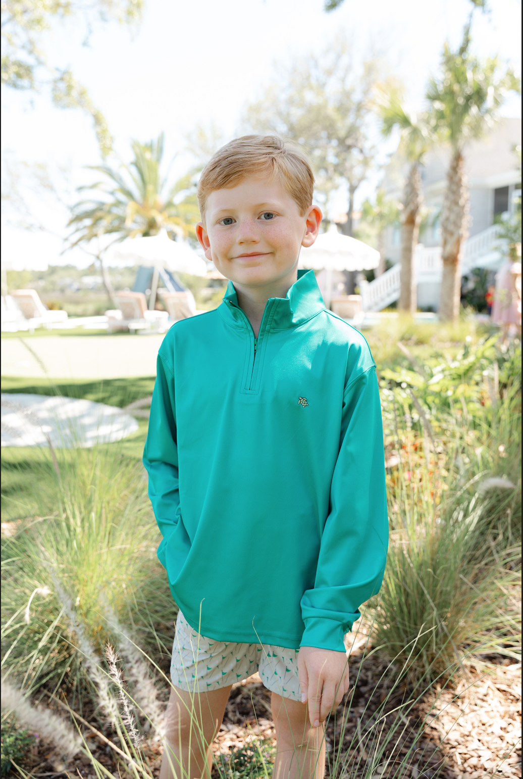 Green Performance Half Zip