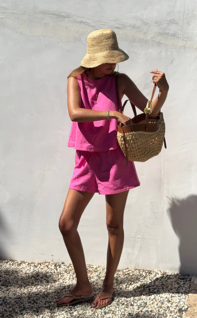 Pink Birkley Shorts