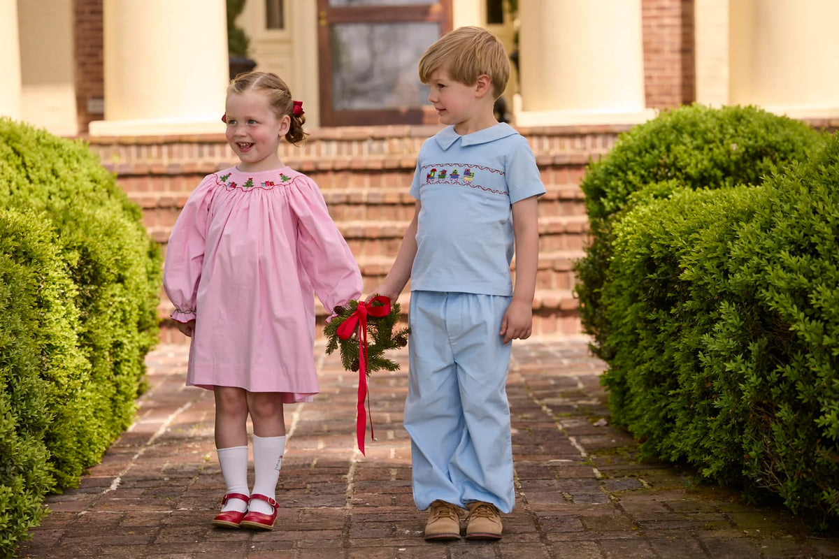 Holly Days Bishop Dress
