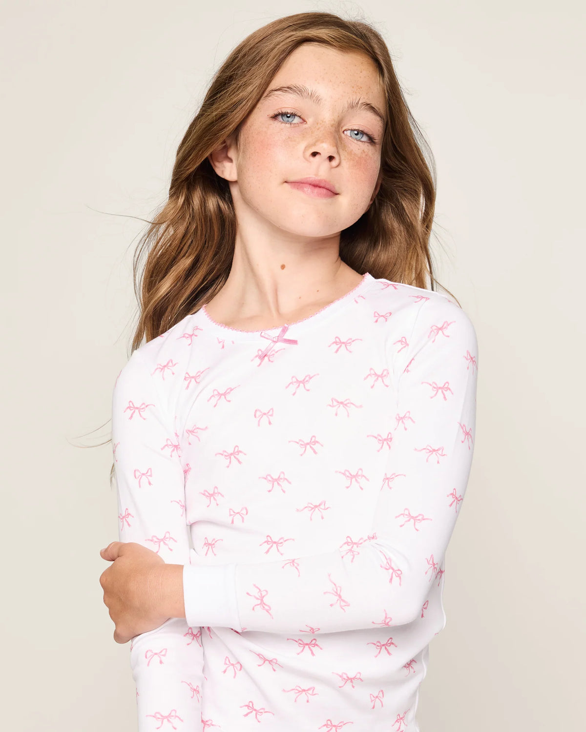 Blushing Bows Pajama Set