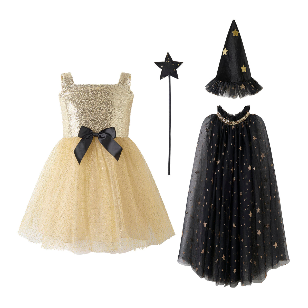Witch Dress and Cape Set