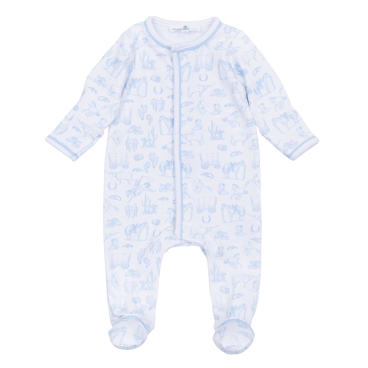Wild West Toile Footie