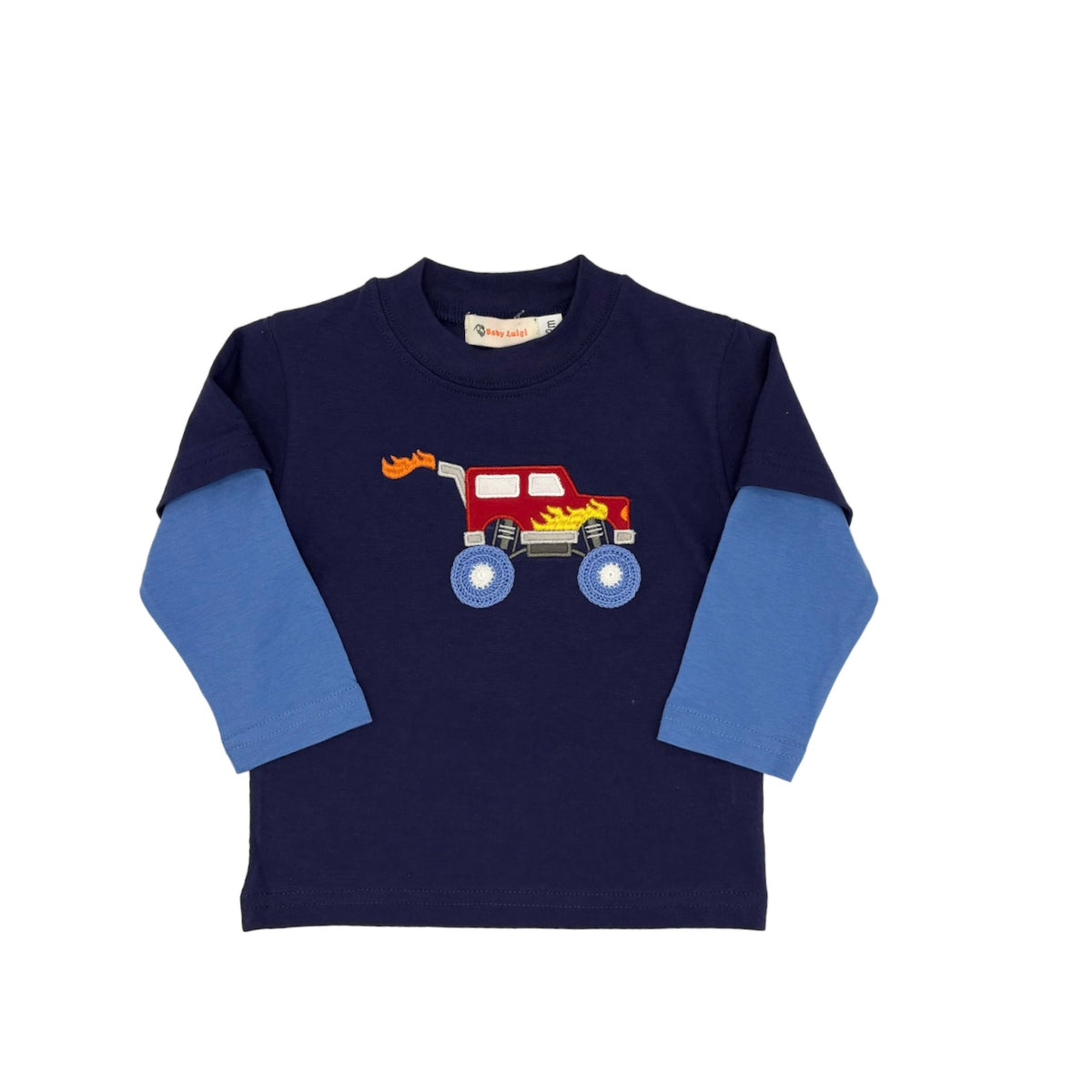 LS Navy Monster Truck Shirt