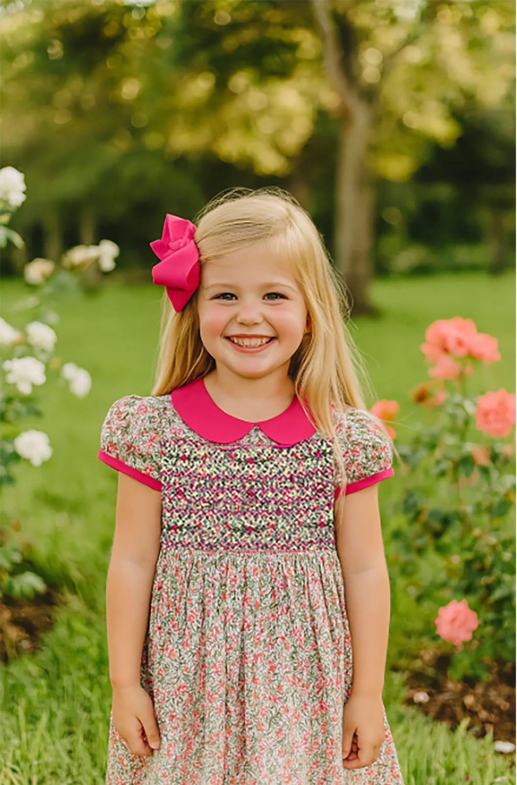 Amy & Lucas Smocked Dress