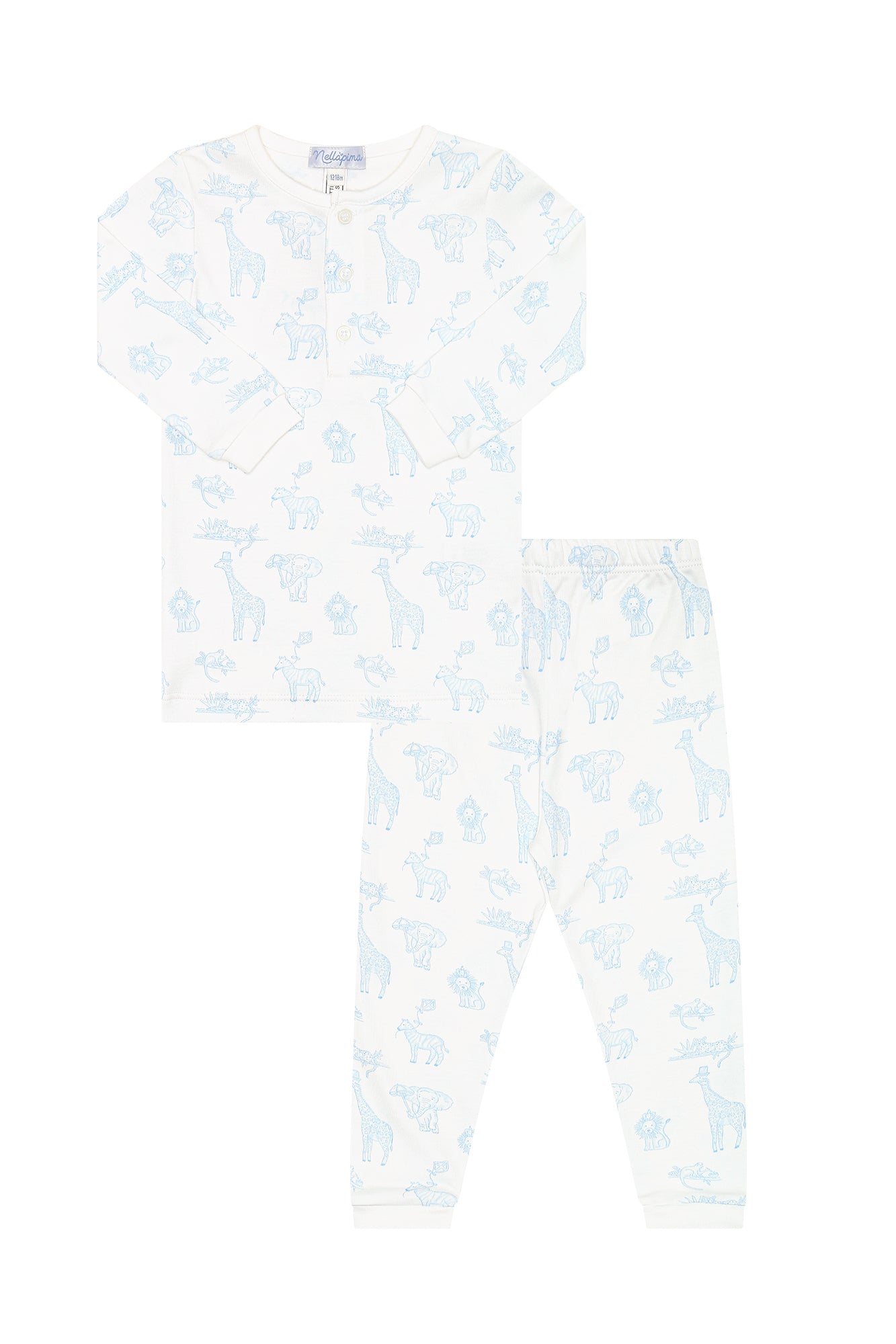 Blue Safari Pajamas