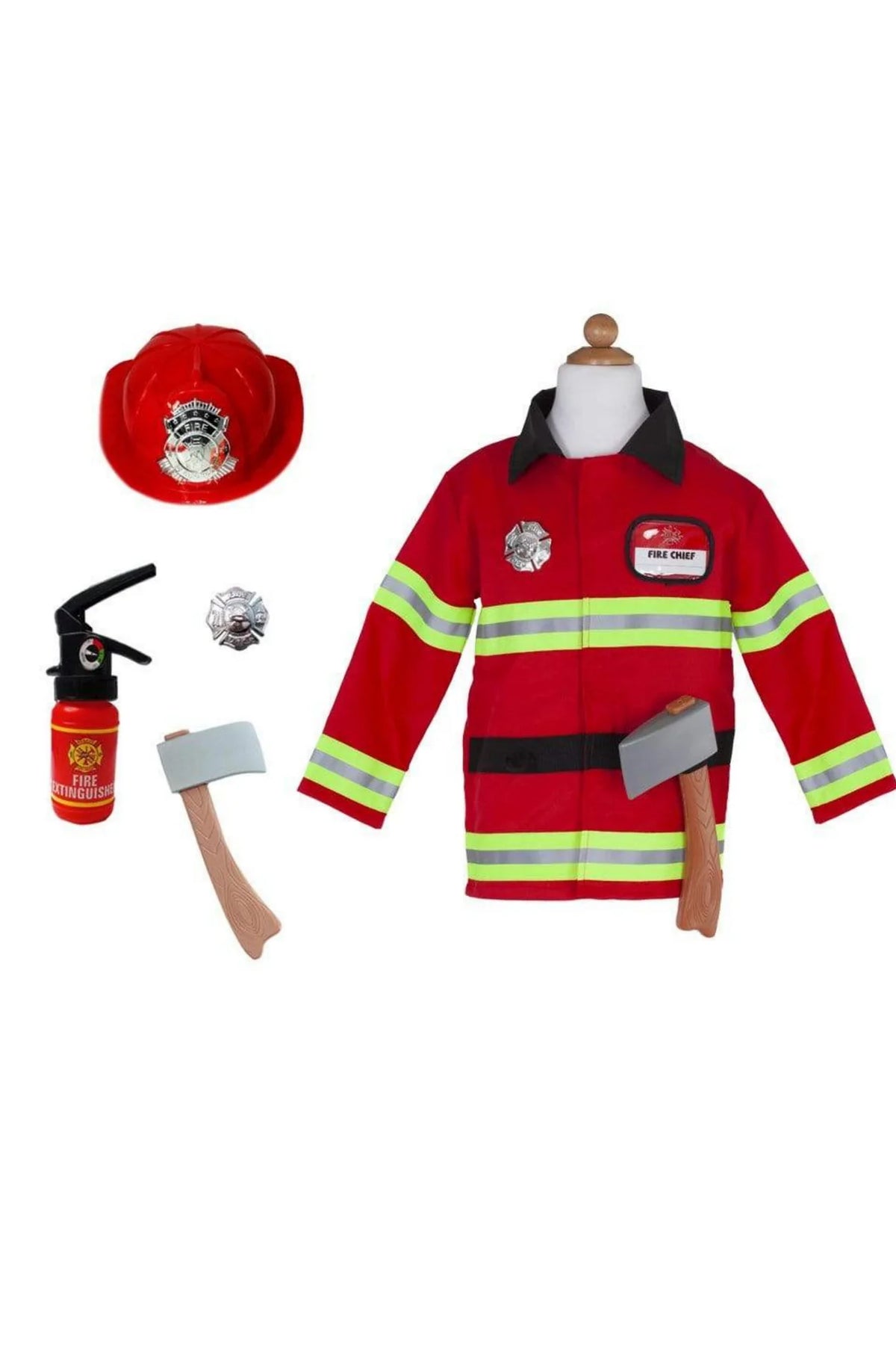 Firefighter Costume Set - 3/4