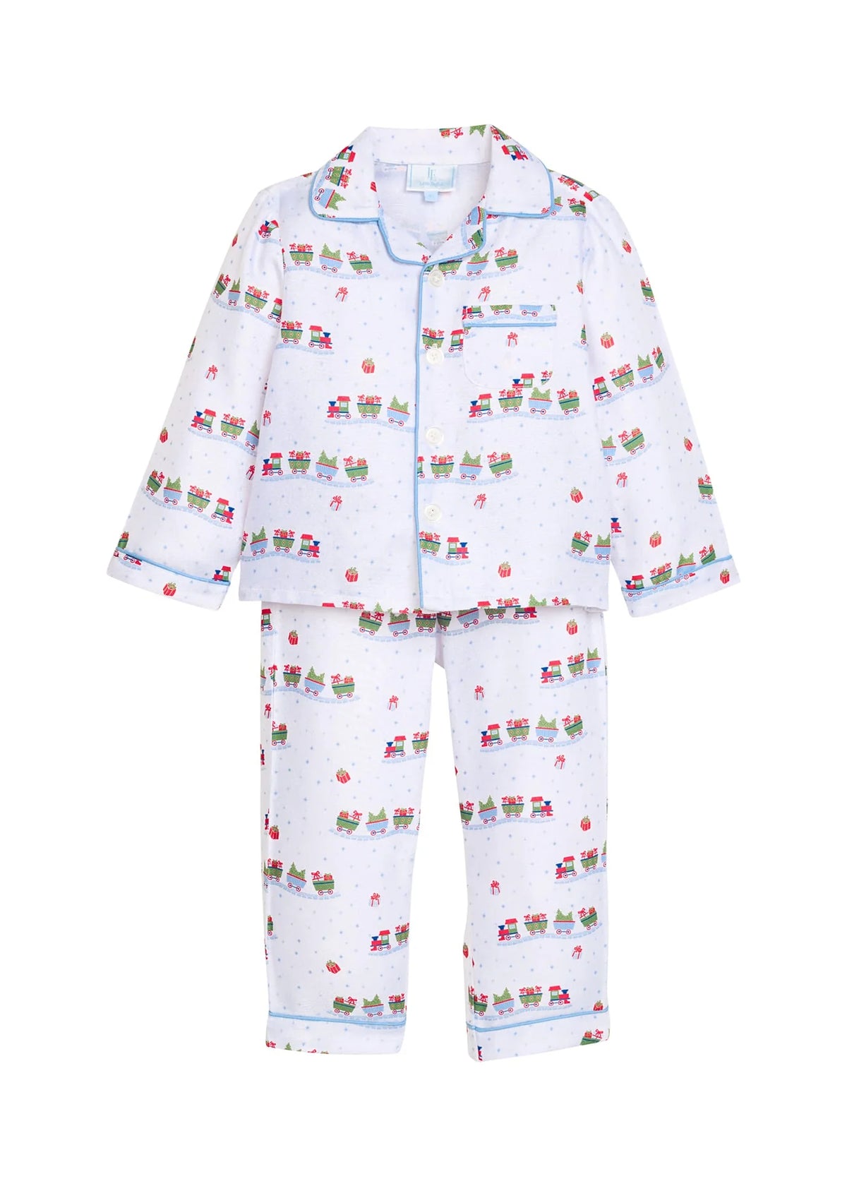 Holiday Train Pajama Set