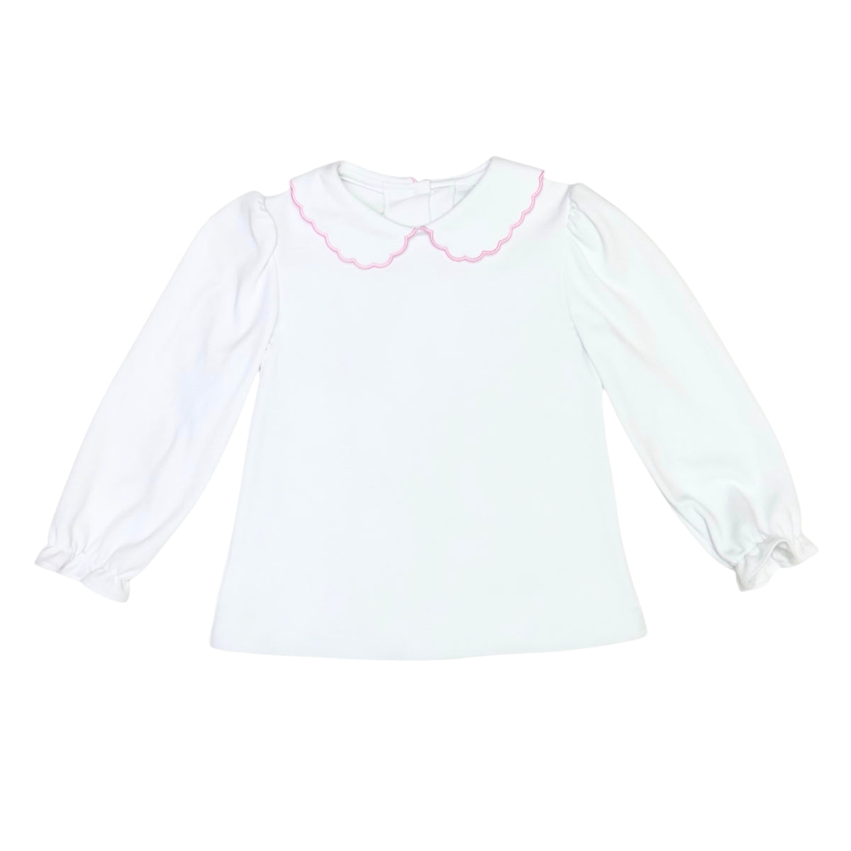 White & Pink Kendall Blouse