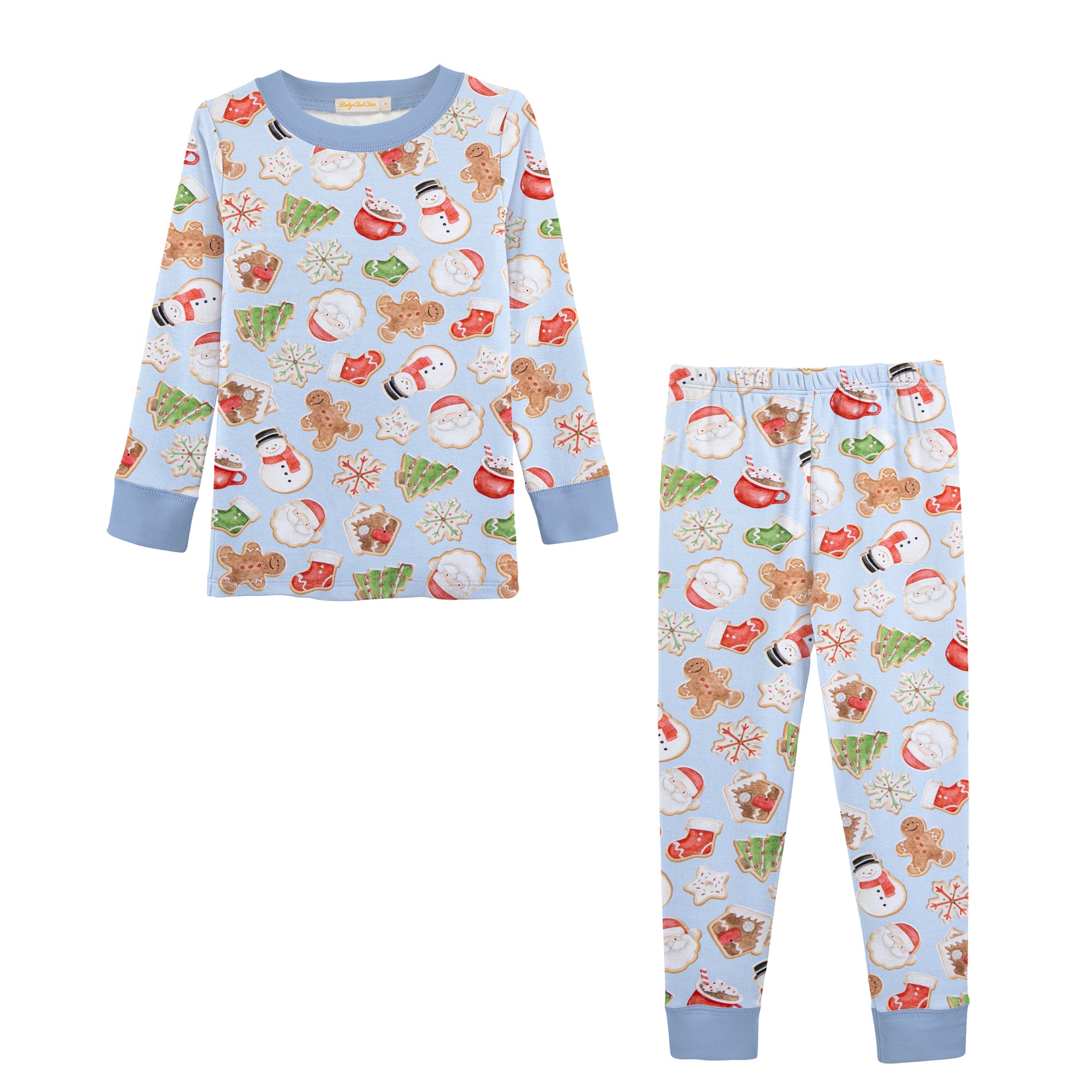 Blue Santa’s Treats Pajamas