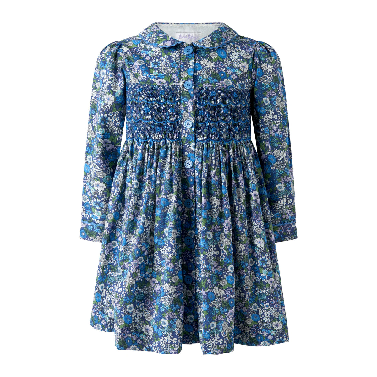 Dahlia Smocked Button Dress