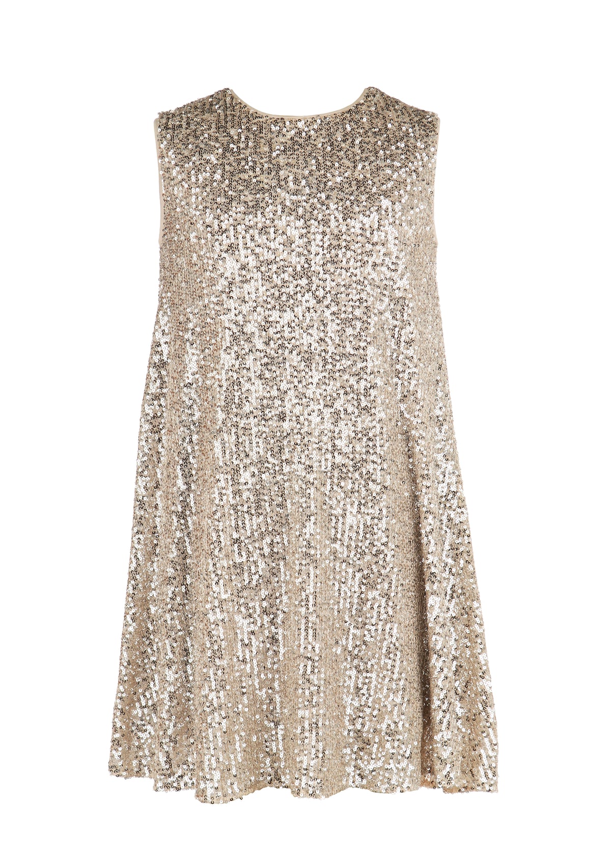 Gold Sequin Riley Dress