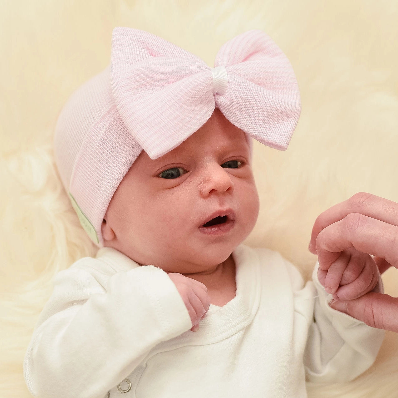 So Sweet Pink Stripe Hat