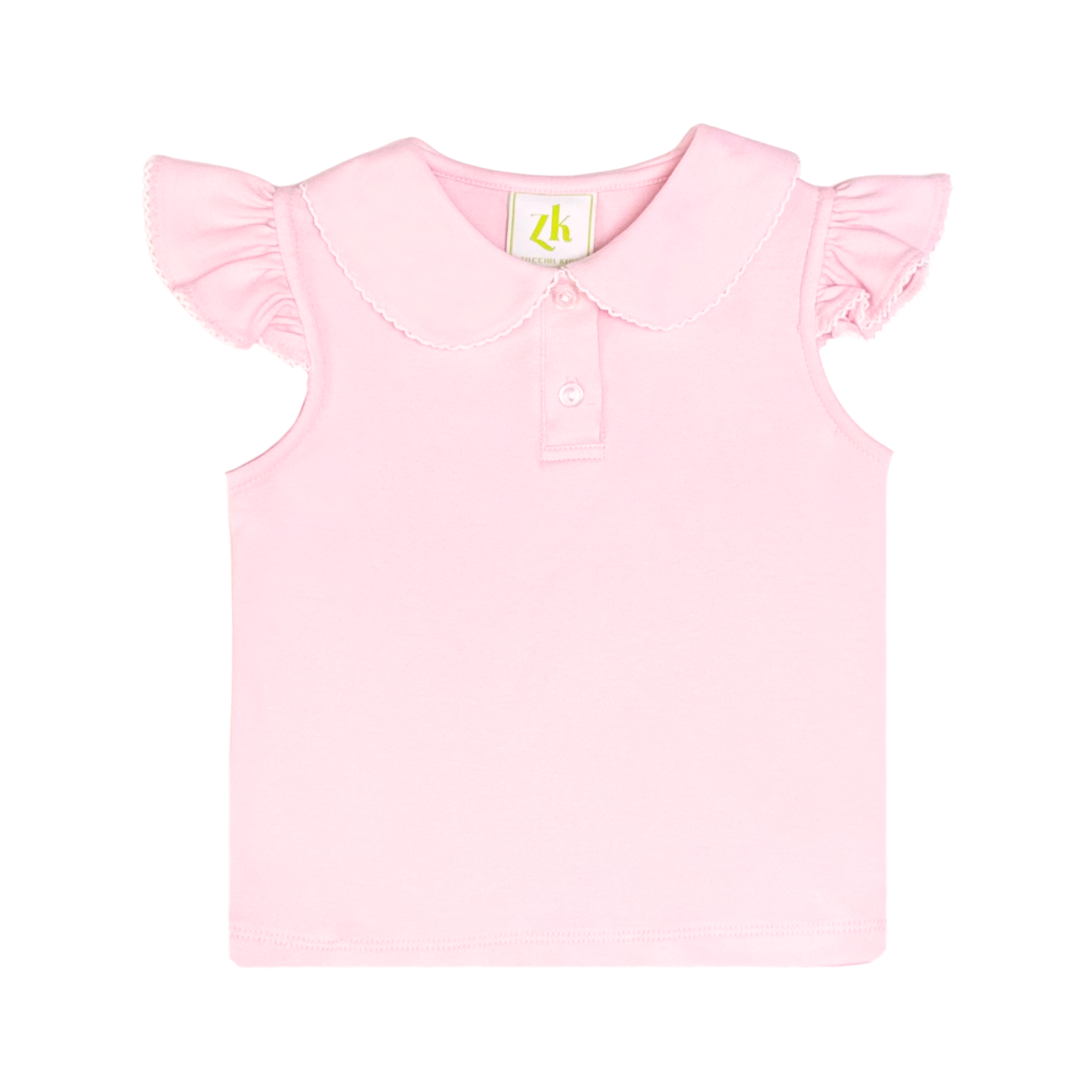 Pink w/ White Sophie Polo