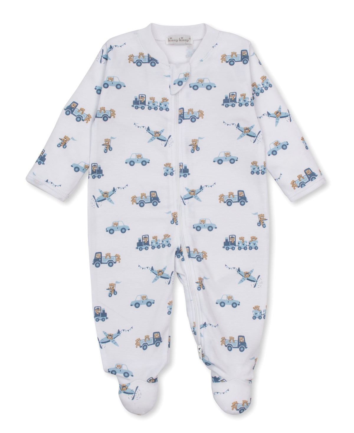 Bears on the Go Print Footie