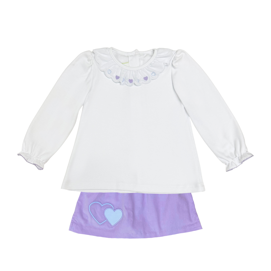 Heart Miley Skort Set