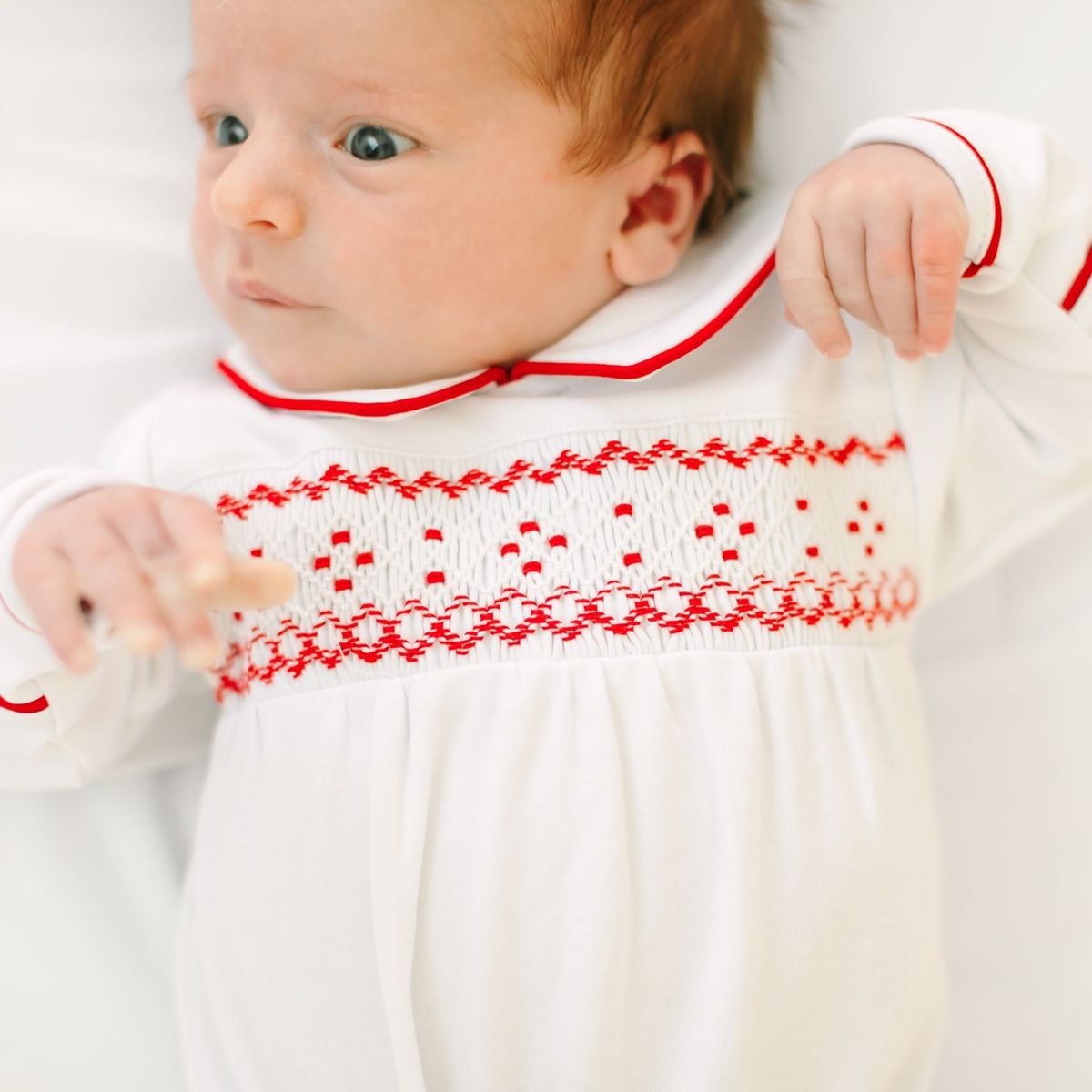 Henry Smocked Footie