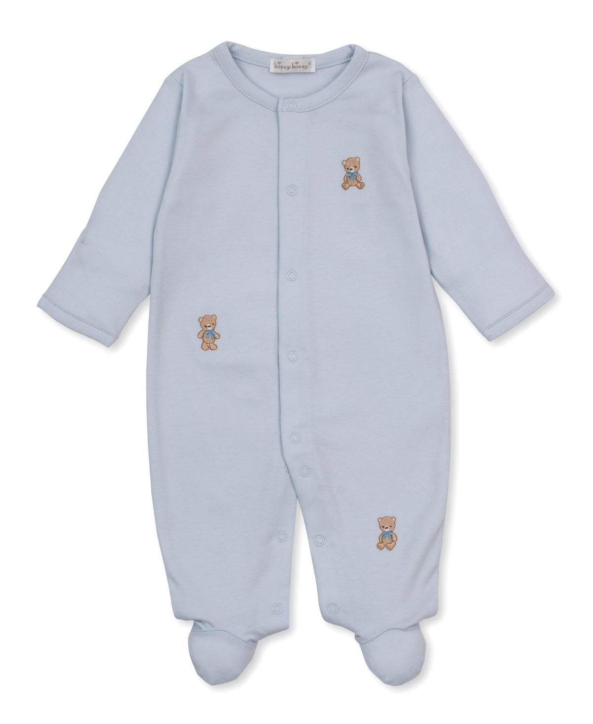 Blue Teddy Bear Club Footie