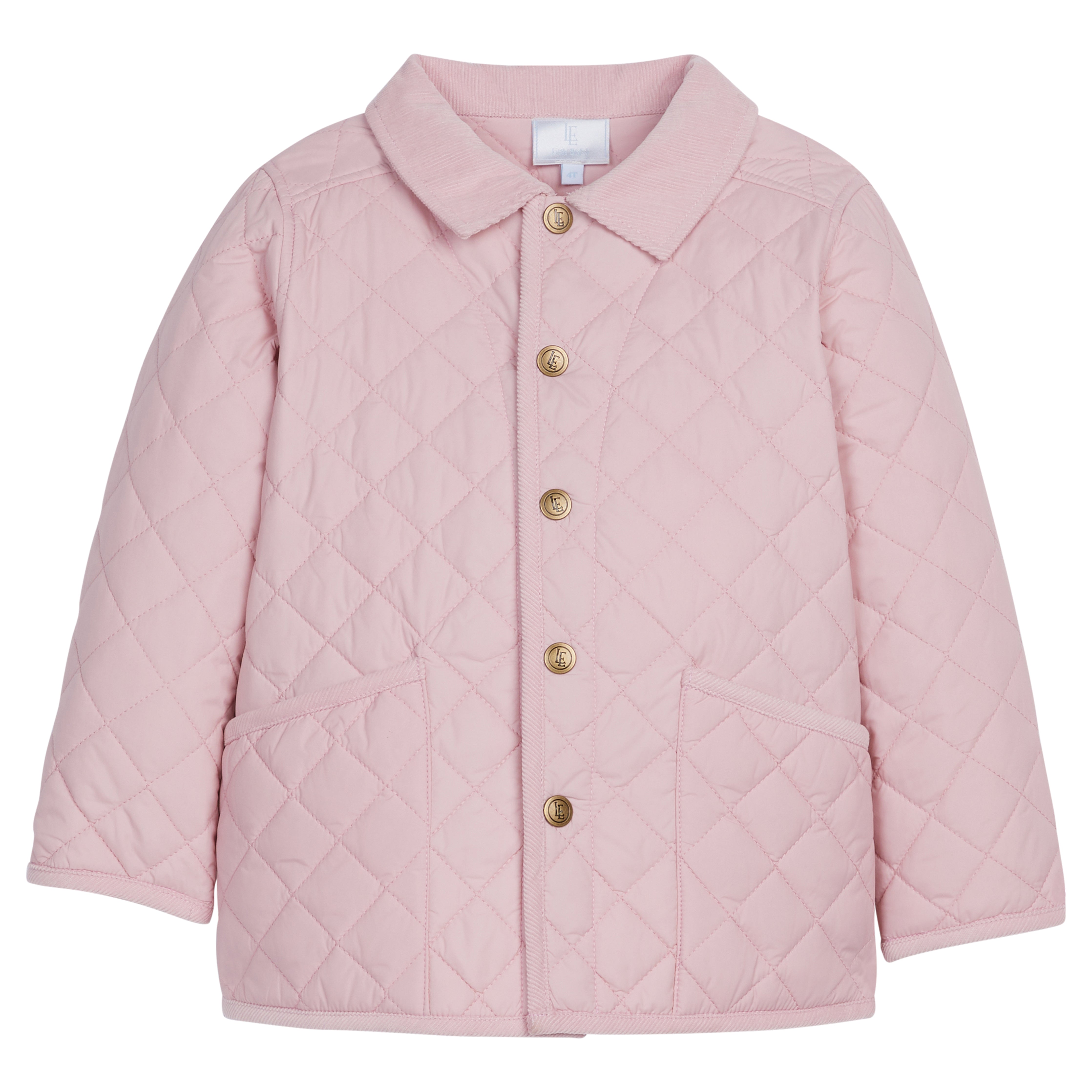 Light Pink Quilted Jacket