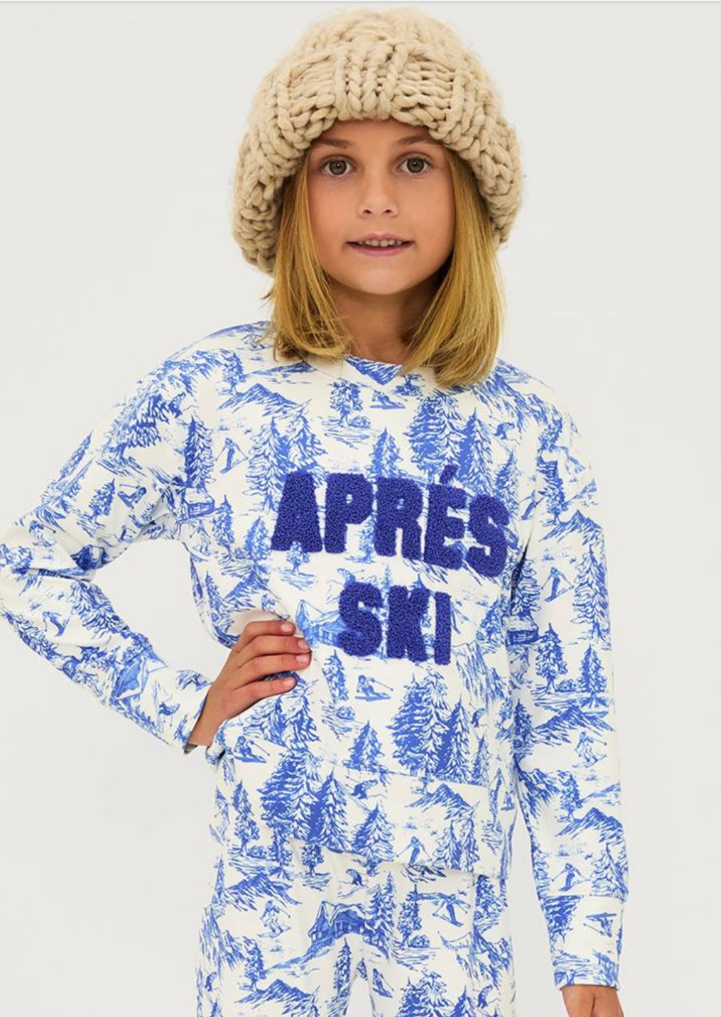 Alps Toile Little Cassia Top