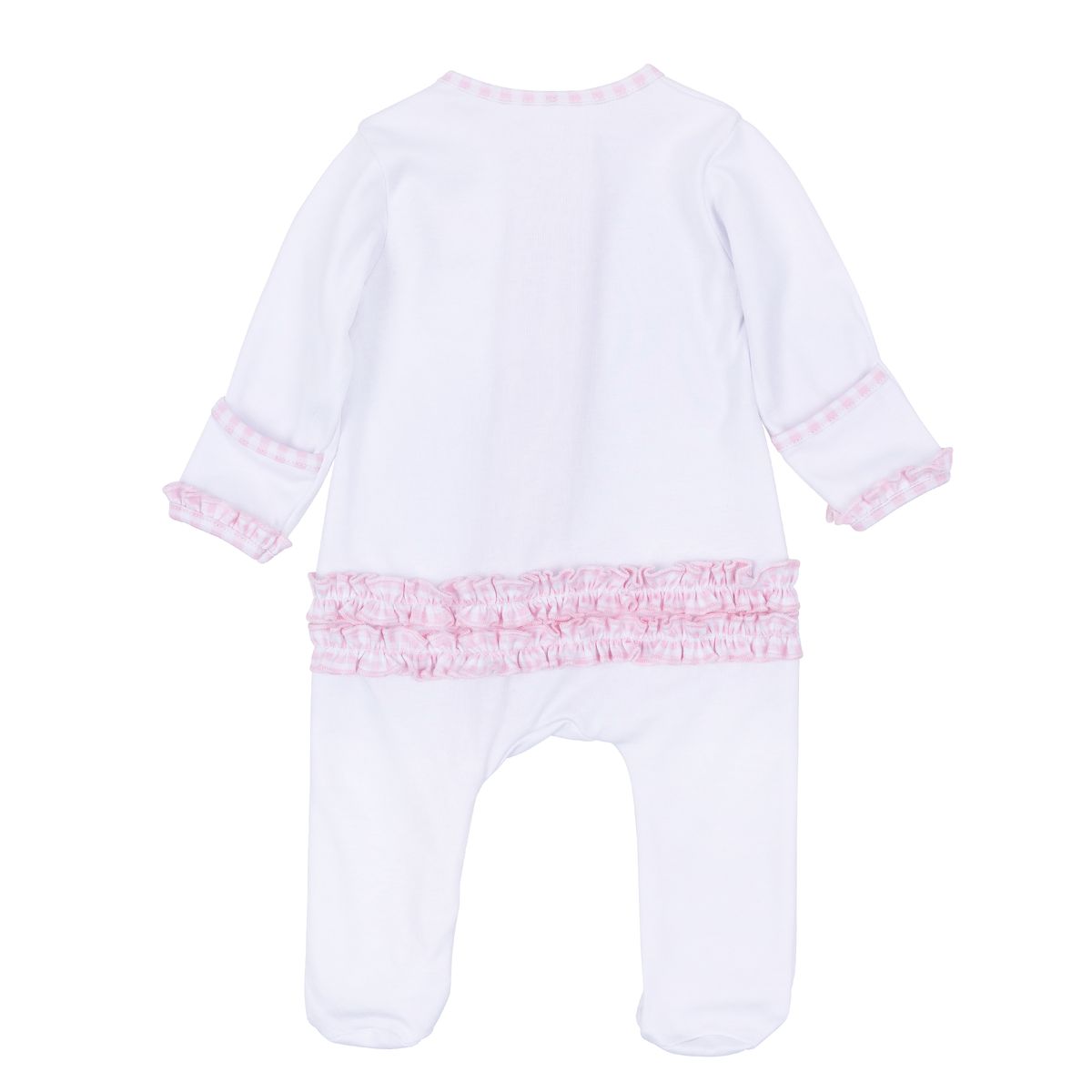 Sweet St. Nick Pink Footie