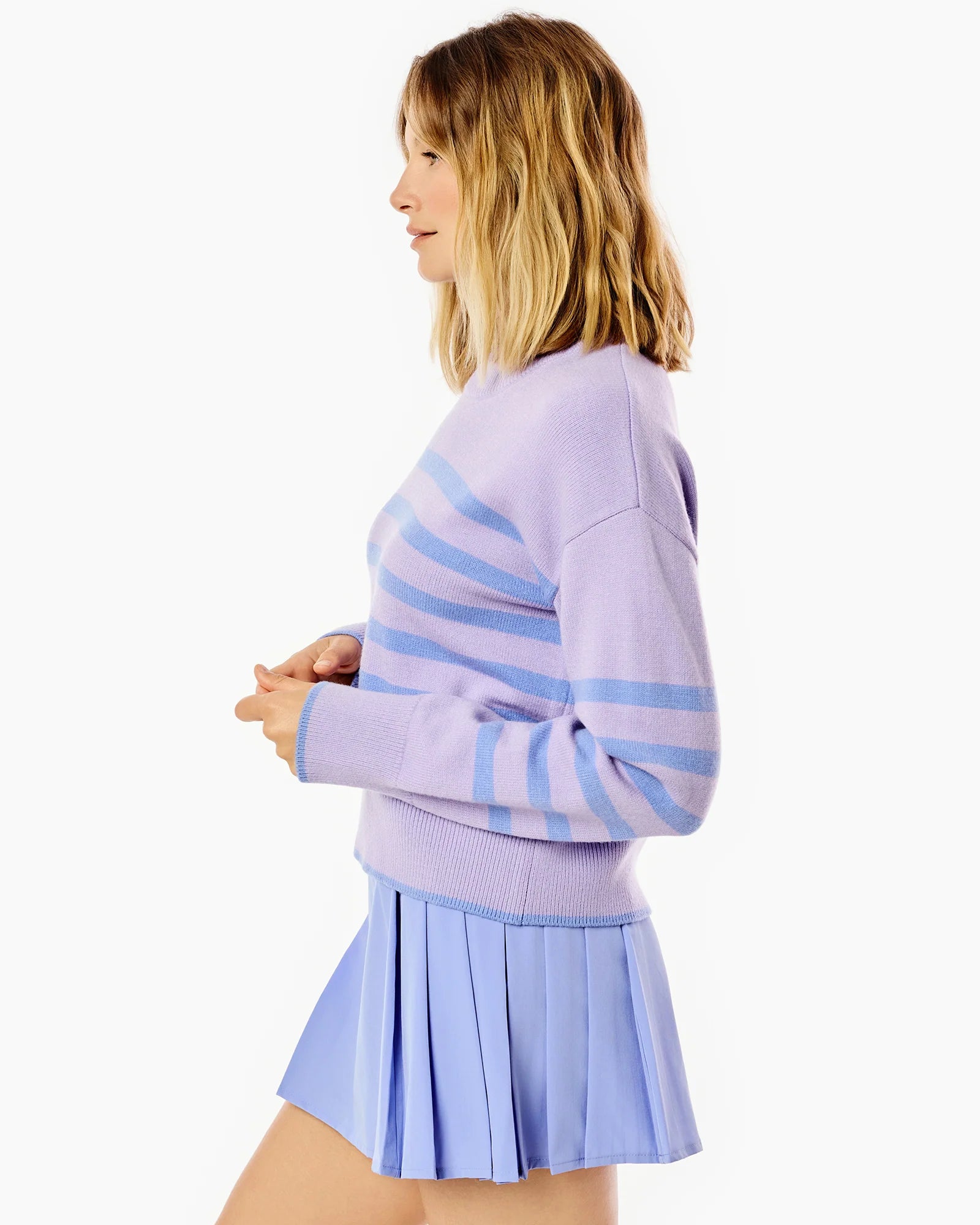 Lavender Carlyle Crewneck