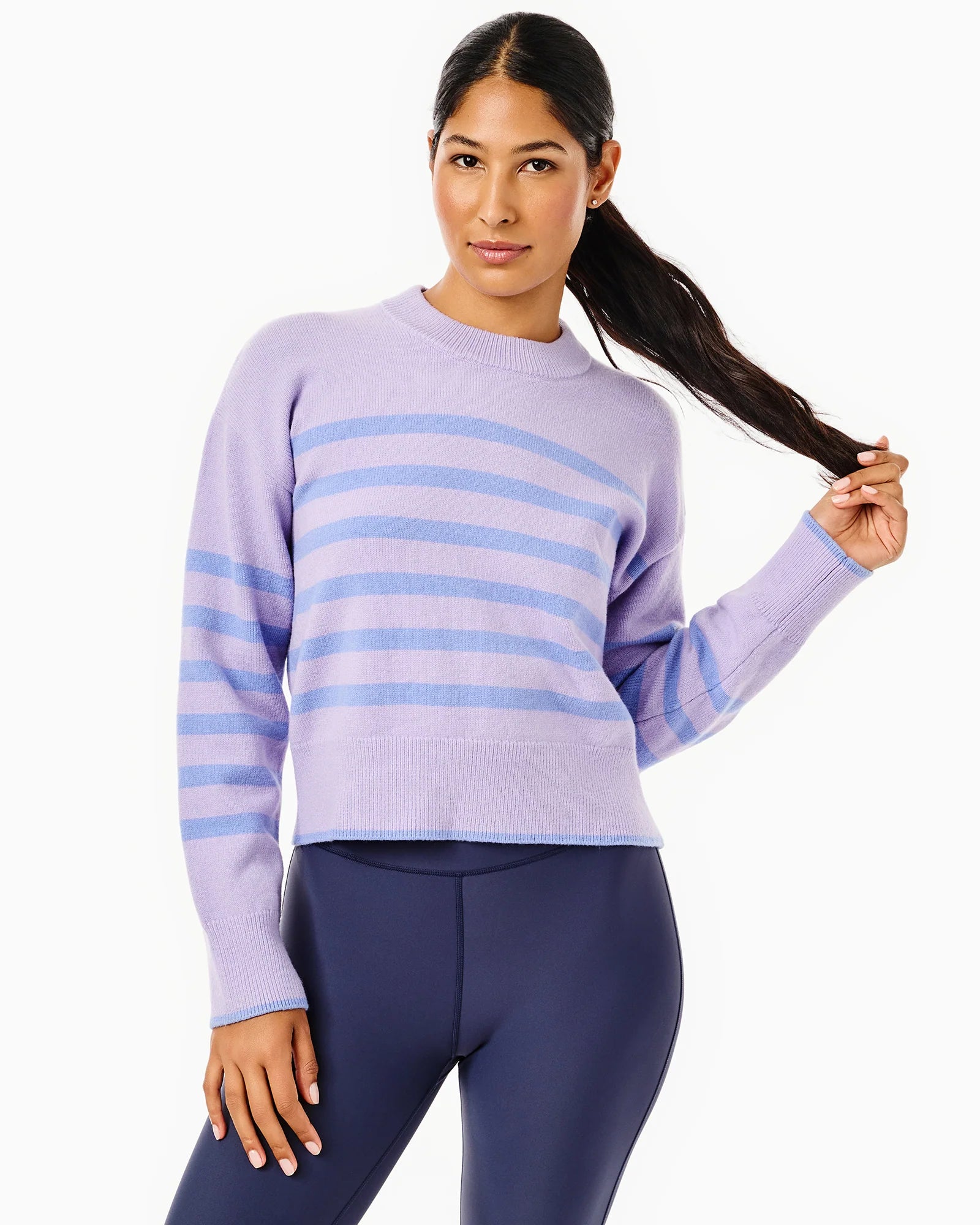Lavender Carlyle Crewneck