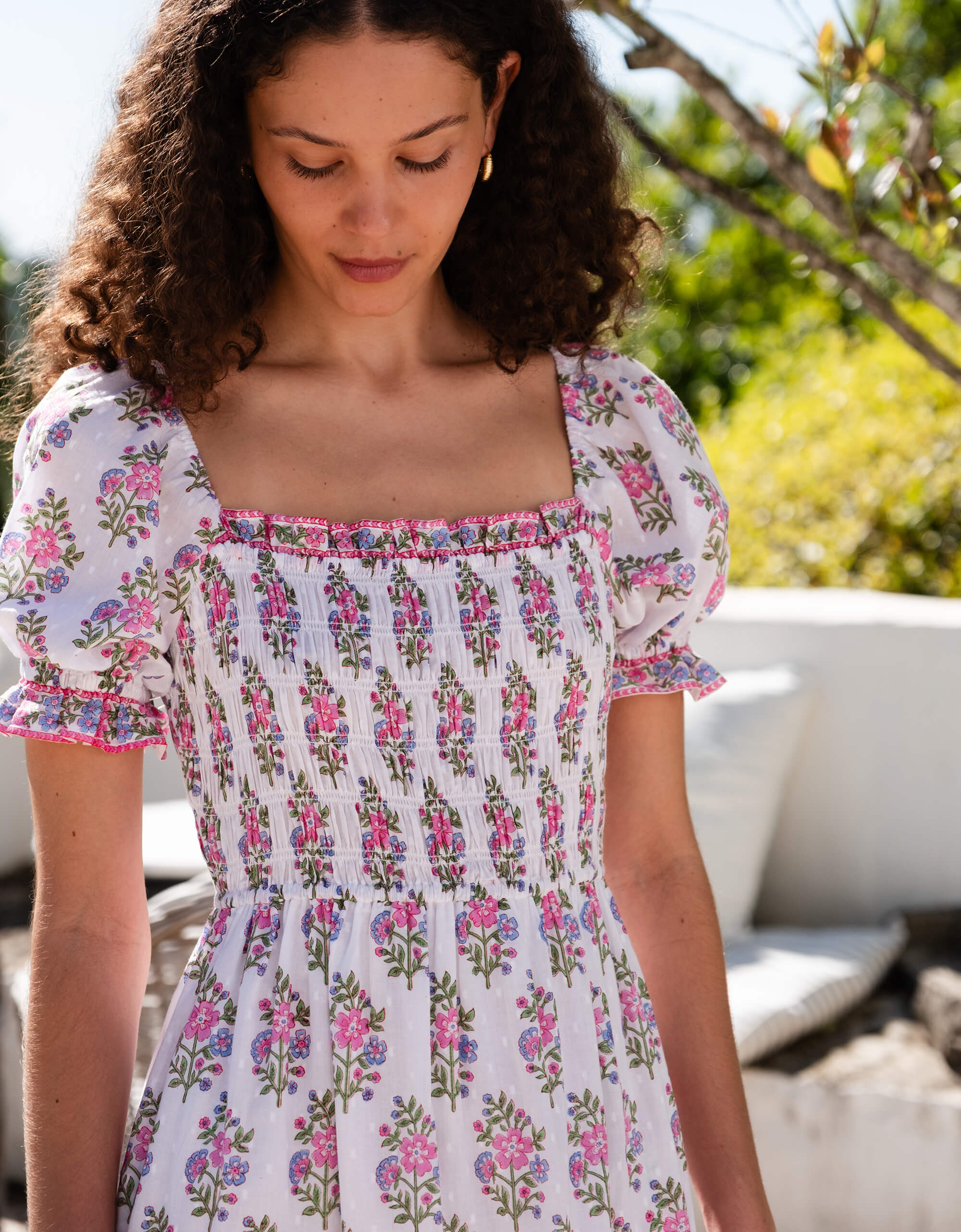 Pink Floral Palermo Dress