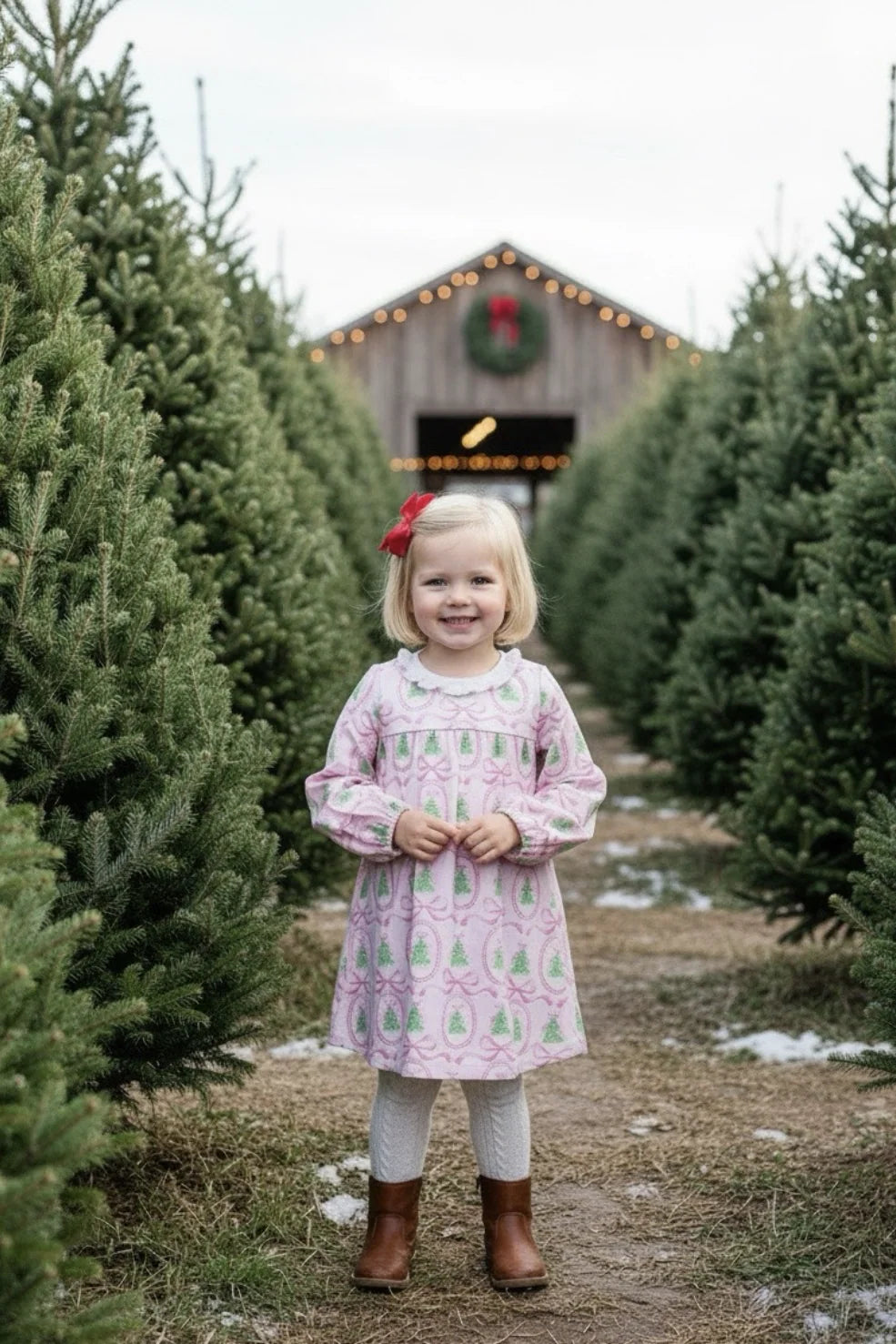 Pink Tannenbaum Dress
