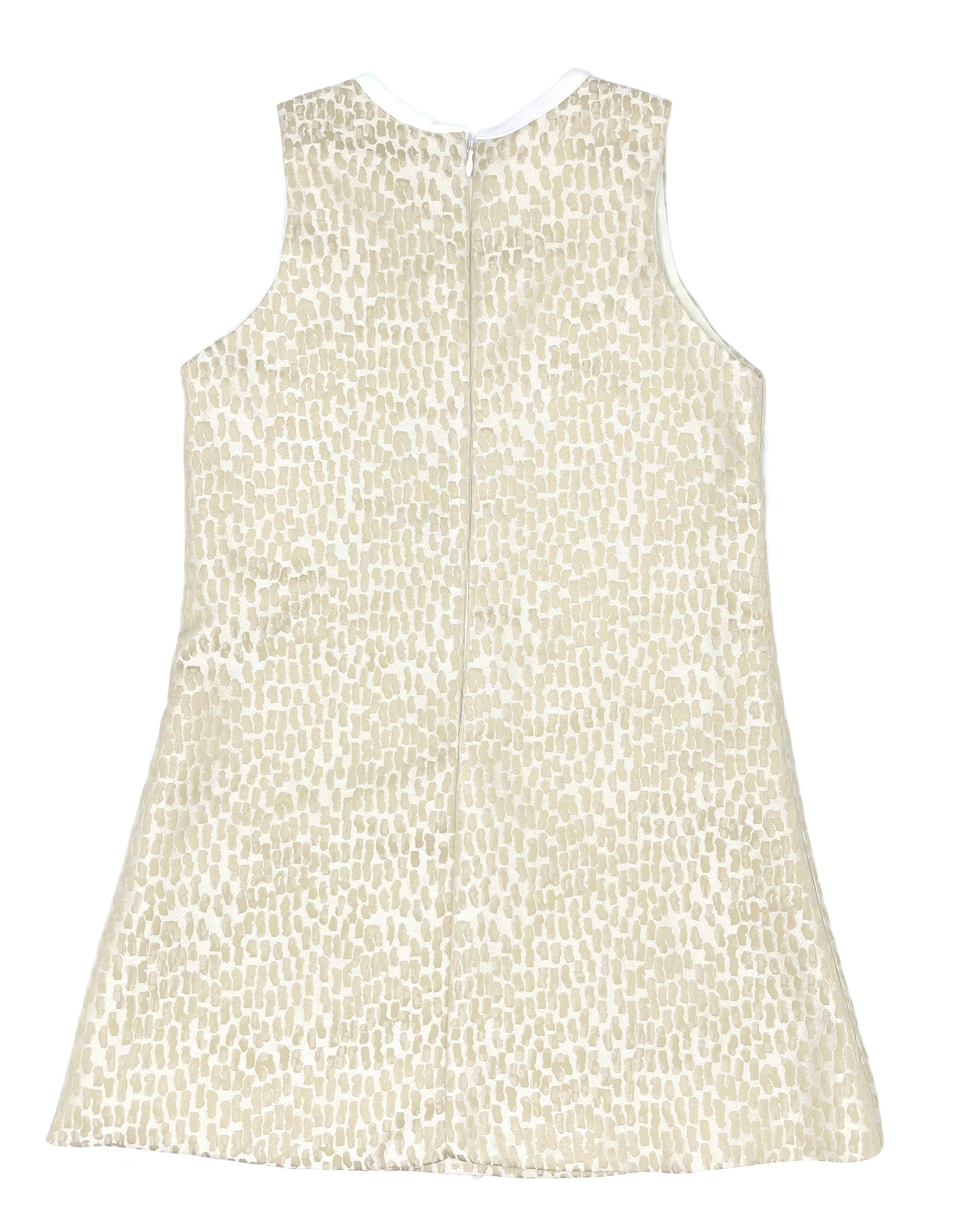 Gold Pebble A Line Dress