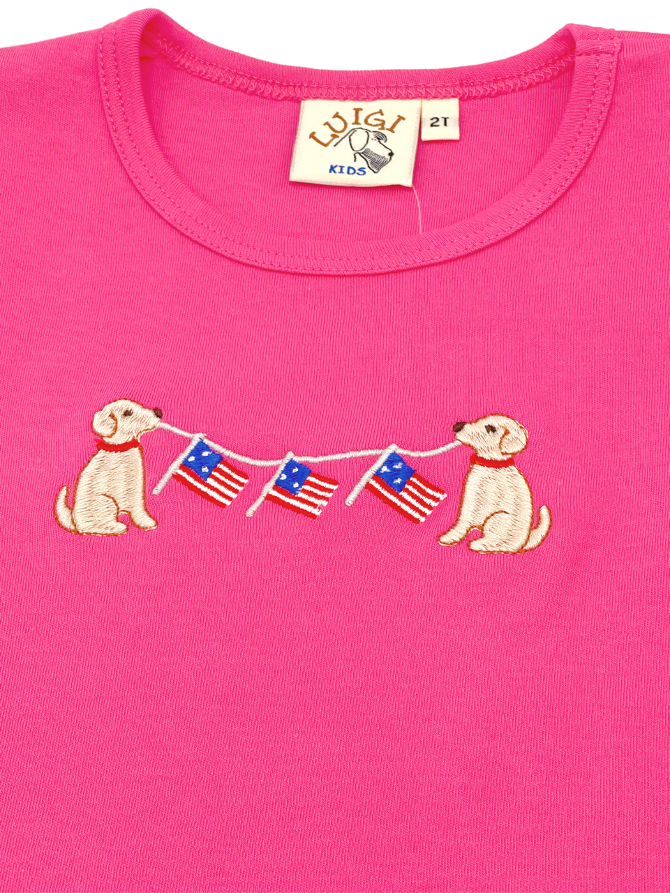 Pink Patriotic Pups Shirt